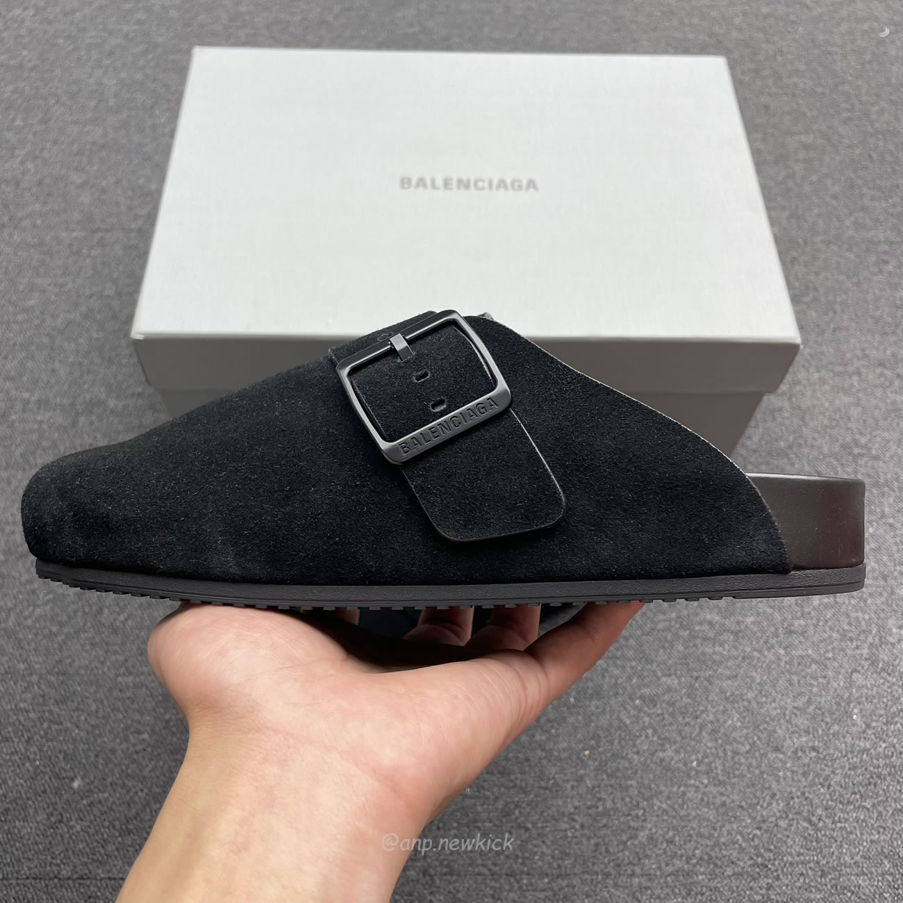 Balenciaga 2024 Five Toed Contour Sunday Flat Sole Muller Shoes (3) - newkick.app